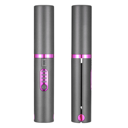 Mini Ceramic Hair Straightener – USB Rechargeable Wireless Flat Iron