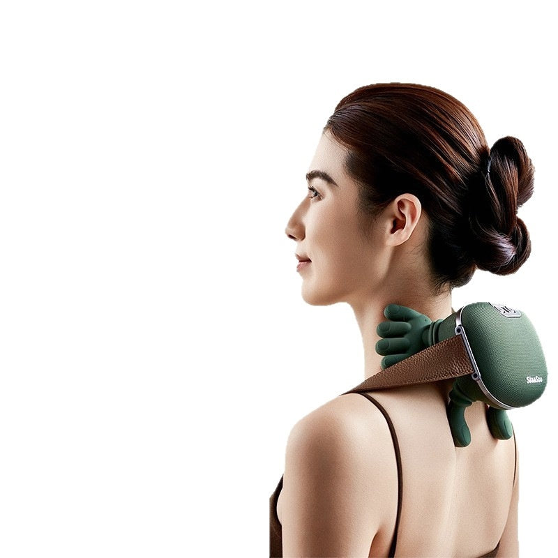 Wireless Neck & Shoulder Massager – Electric Back Kneading Massage Shawl