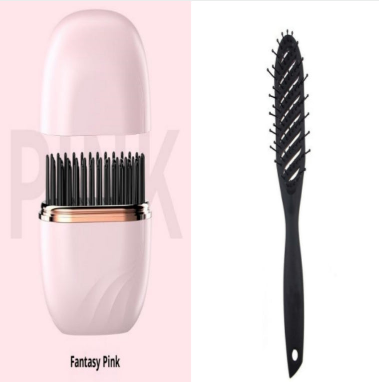 Mini Hair Straightener – Wireless Comb for Safe Hair Styling