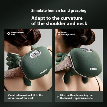 Wireless Neck & Shoulder Massager – Electric Back Kneading Massage Shawl