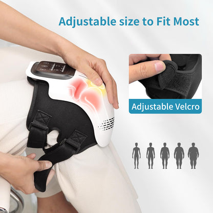 Smart Knee Massager – Electric Infrared Heat & Vibration Therapy