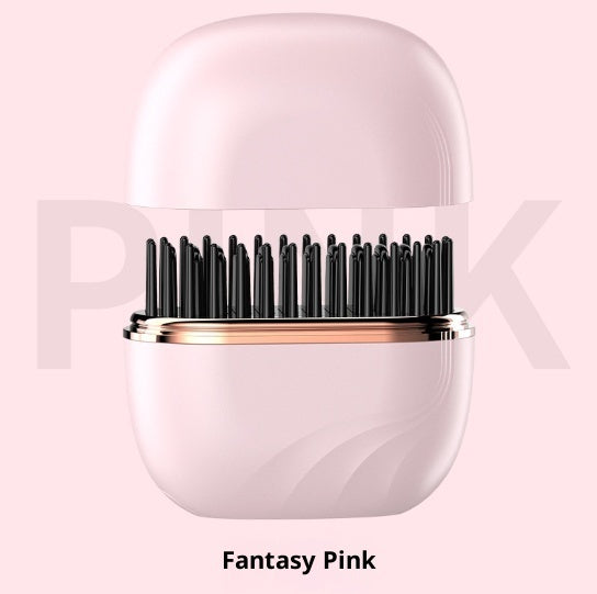 Mini Hair Straightener – Wireless Comb for Safe Hair Styling
